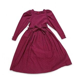 Laura Ashley Red Polka Dot Fabric